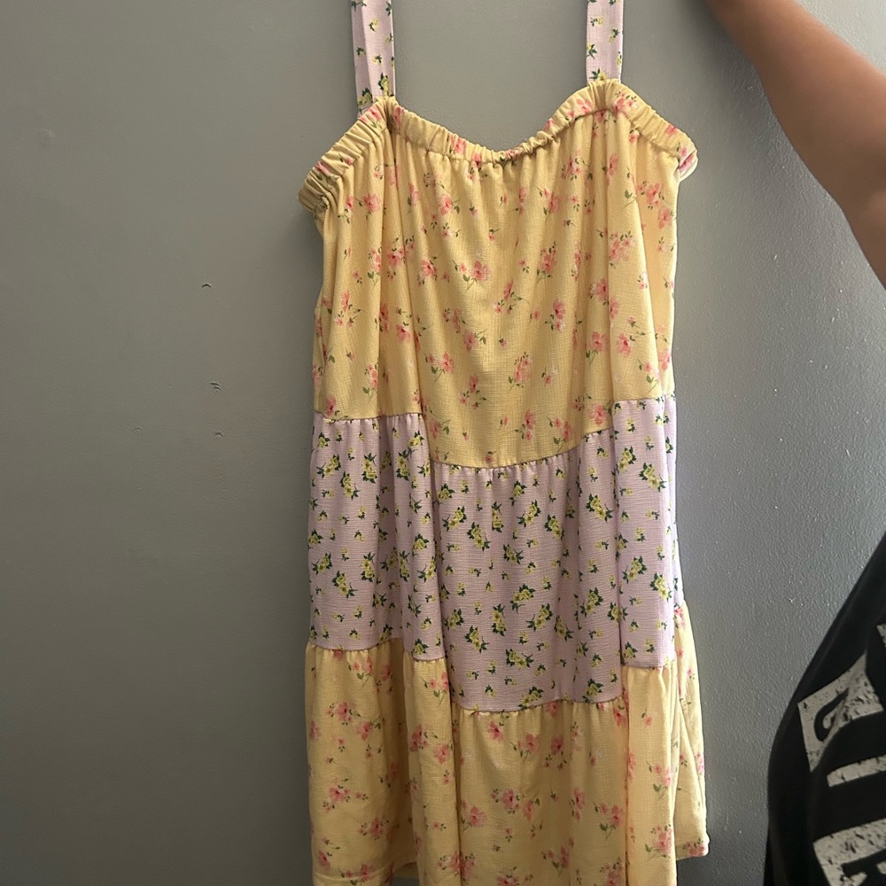 mini floral summer dress